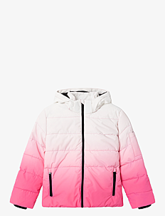 name it NKFMOUNTAIN05 SKI JACKET FLOW FO - Skijakker - IBIS ROSE / pink/rose