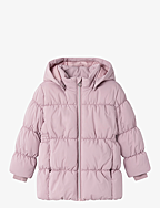 NMFMORNING PUFFER JACKET TB - MAUVE SHADOWS