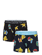 NKMASGAR POKEMON 2P BOXER NOOS SKY - BLACK