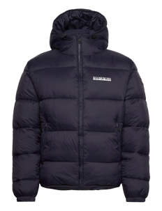 Napapijri Suomi Hood Puffer Jacket - Jakker - BLU MARINE / navy