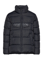 Rainforest Puffer Jacket - BLACK