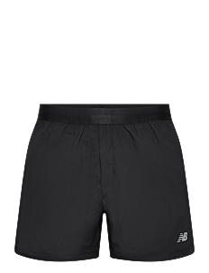 New Balance AC Lined Short 5" - Løpeshorts - BLACK / black