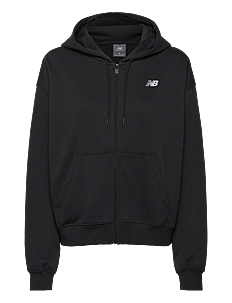 New Balance Sport Essentials French Terry Full Zip - Overdeler - BLACK / black