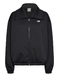 New Balance Performance Fleece Full Zip - Overdeler - BLACK / black