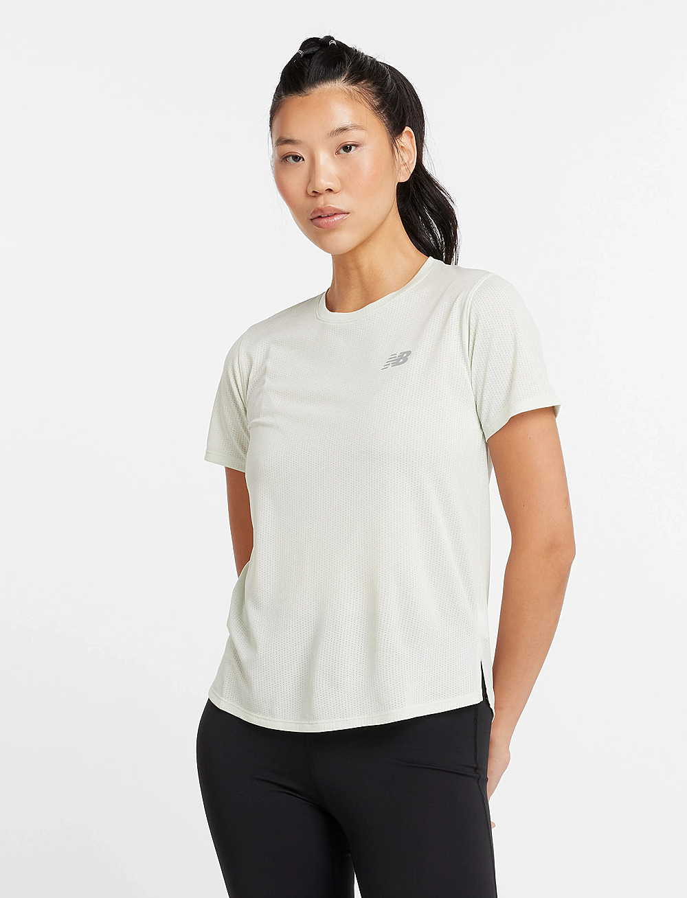 New Balance - Athletics T-Shirt - t-skjorter - natural mint heather - 0