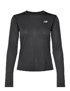 New Balance Athletics Long Sleeve - Overdeler - BLACK HEATHER / black