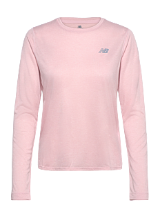 New Balance Athletics Long Sleeve - Overdeler - ROSE SUGAR HEATHER / pink/rose