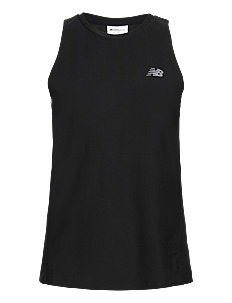 New Balance Jacquard Slim Tank - Overdeler - BLACK / black