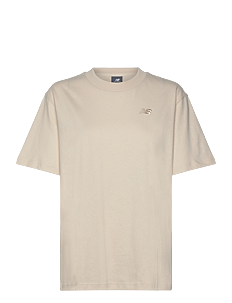 New Balance Athletics Jersey T-Shirt - Overdeler - LINEN / beige