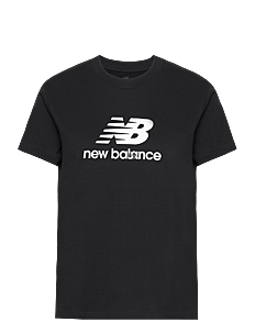 New Balance Sport Essentials Jersey Logo T-Shirt - Overdeler - BLACK / black