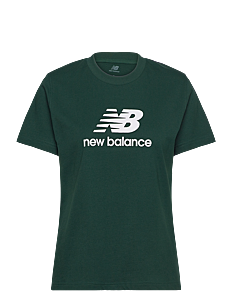 New Balance Sport Essentials Jersey Logo T-Shirt - Overdeler - NIGHTWATCH GREEN / green