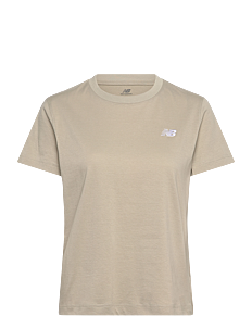 New Balance Sport Essentials Jersey T-Shirt - Overdeler - OLIVINE / beige