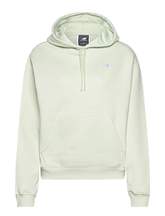 New Balance Sport Essentials Fleece Hoodie - Overdeler - NATURAL MINT / green