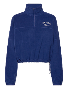 New Balance Graphic Polar Fleece Half Zip - Overdeler - INKWELL / blue