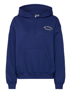 New Balance Graphic Fleece Hoodie - Overdeler - INKWELL / blue