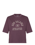 Graphic Jersey T-Shirt - PLUM BROWN