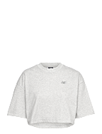 Logo Relaxed Jersey T-Shirt - ASH HEATHER