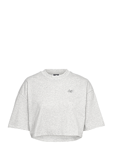 New Balance Logo Relaxed Jersey T-Shirt - Overdeler - ASH HEATHER / grey