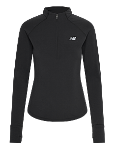 New Balance NB Harmony Half Zip - Overdeler - BLACK / black