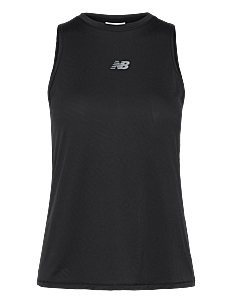 New Balance Jacquard Slim Tank - Overdeler - BLACK / black