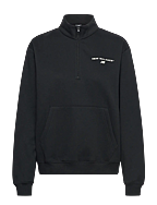 Reimagined Fleece Half Zip - BLACK