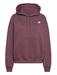 New Balance Athletics Club OH Hoodie - Overdeler - FADED PLUM / burgundy