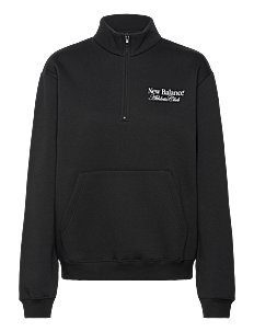 New Balance Linear Graphic Half Zip - Overdeler - BLACK / black