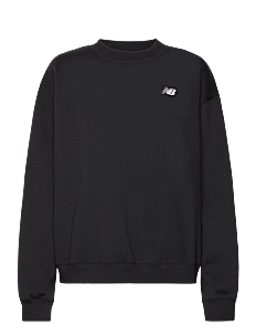 New Balance Athletics Club Crew - Overdeler - BLACK / black