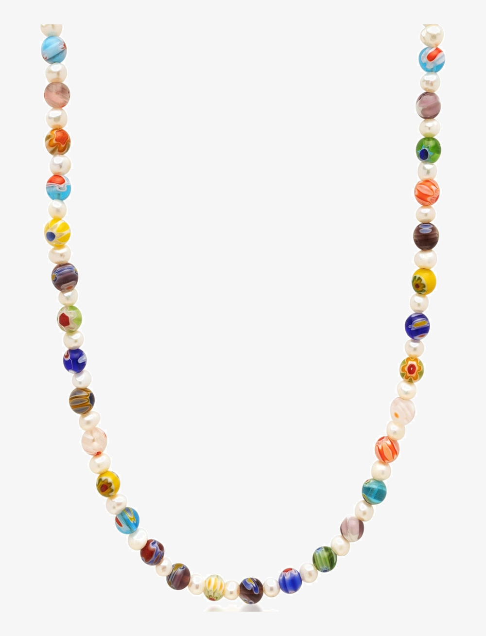 Nialaya - Necklace - halskjeder - white / multi - 1