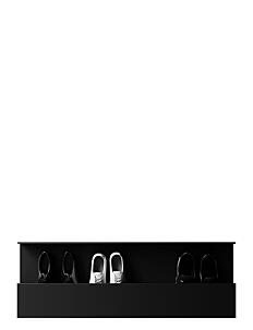 Nichba Design Shoe Box - Møbler - BLACK / black