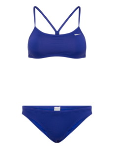 NIKE SWIM Nike Racerback Bikini Set - Bikinier - RACER BLUE / blue