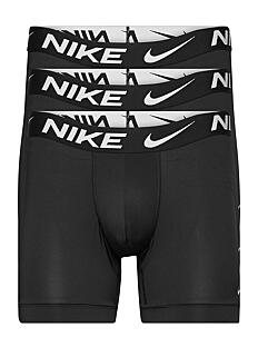 NIKE Underwear BOXER BRIEF 3PK - Klær - BLACK/BLACK/BLACK / black