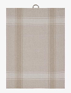 Noble House KITCHEN TOWEL RONJA RECYCLED 2-P - Juletekstiler - LINEN BEIGE / beige