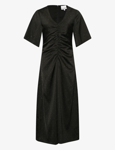 Noella Soli Long Dress - Selskapskjoler - BLACK / black