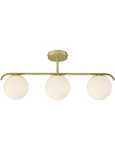 Nordlux Grant / 3-pendant - Lamper - BRASS/OPAL / gold