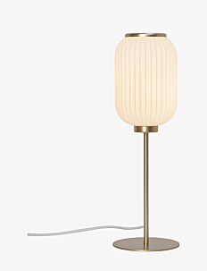 Nordlux Milford | Bordlampe | - Lamper - OPAL WHITE / white