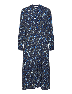 NORR Ray dress - Kjoler - BLUE PRINT / navy