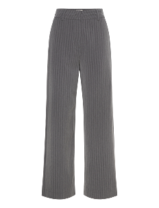 NORR Neo pinstripe pants - Bukser - GREY PINSTRIPE / grey