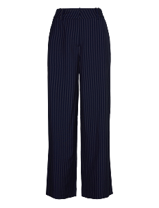 NORR Neo pinstripe pants - Bukser - NAVY PINSTRIPE / navy