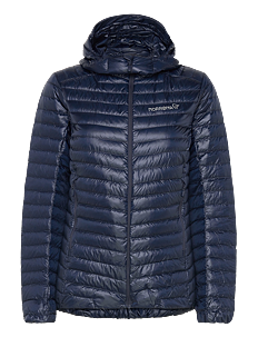 Norrøna trollveggen down800 super light Hood W's - Vinterjakker - INDIGO NIGHT / navy