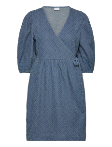 Nümph NUDEBRA DRESS - Kjoler - MEDIUM BLUE DENIM / blue