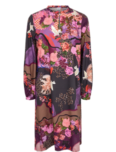 Nümph NUVICKI DRESS - Kjoler - VIBRANT ORCHID / pink/rose