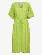 NUMOLEKO DRESS - ACID LIME