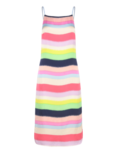 Nümph NUBARDOTTA DRESS - Kjoler - CALYPSO CORAL / multi