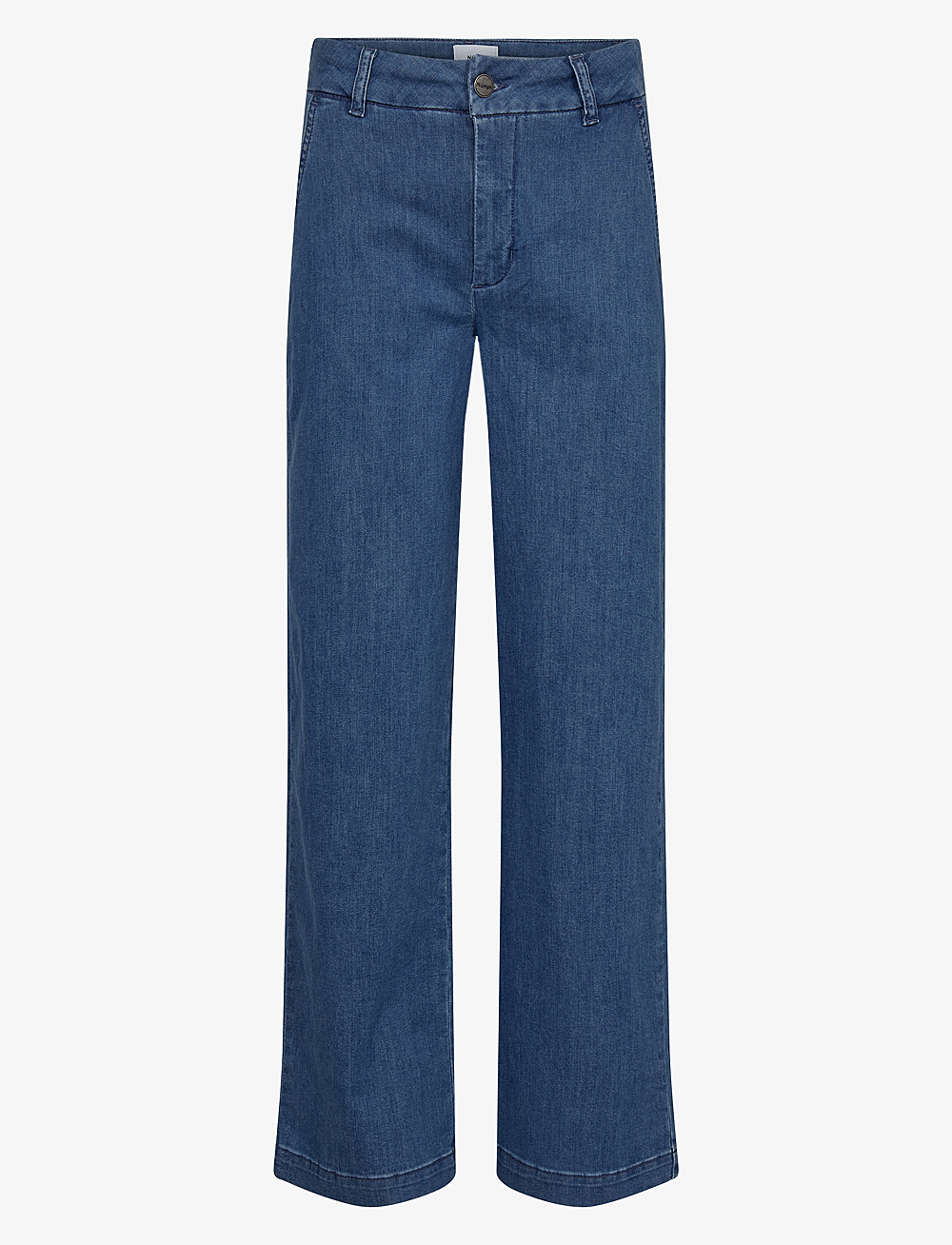 Nümph - NUAMBER PANTS - straight jeans - medium blue denim - 0