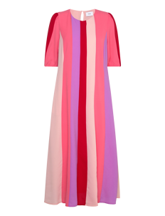 Nümph NUPENELOPE S/S SPRING DRESS - Kjoler - ROSEATE SPOONBILL / red