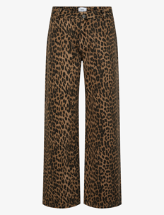 Nümph NUGIGI PANTS - Straight jeans - TIGER´S EYE / brown