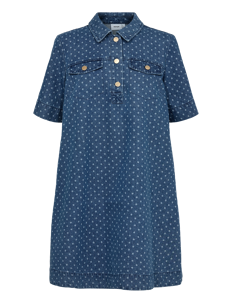 Nümph NUHADDIE DRESS - Kjoler - MEDIUM BLUE DENIM / blue