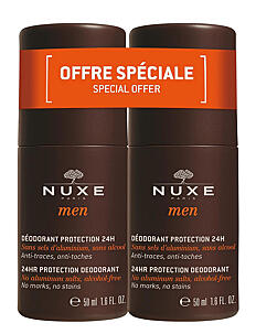 NUXE NUXE MEN DEO ROLL ON DUOPACK 2 X 50 ML - Deodorant - CLEAR / undefined