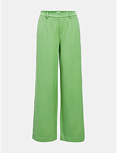 Object OBJLISA WIDE PANT NOOS - Bukser - VIBRANT GREEN / green